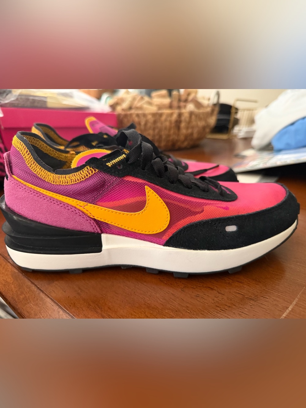 Nike Womens Waffle One Running Trainer Sneakers